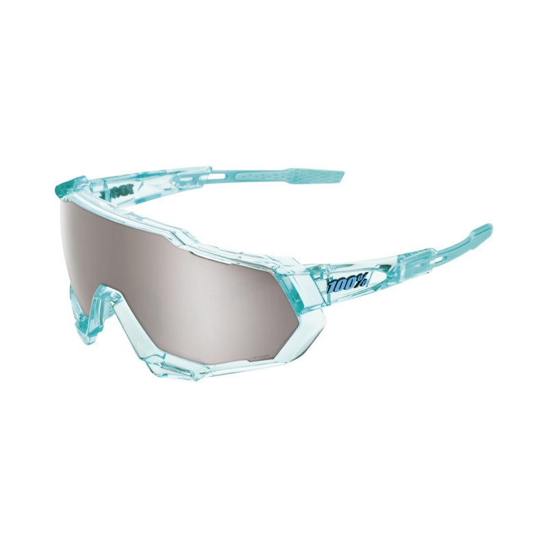 Ride 100% 100% Speedtrap Glases Polished Transl Mint-HiPER