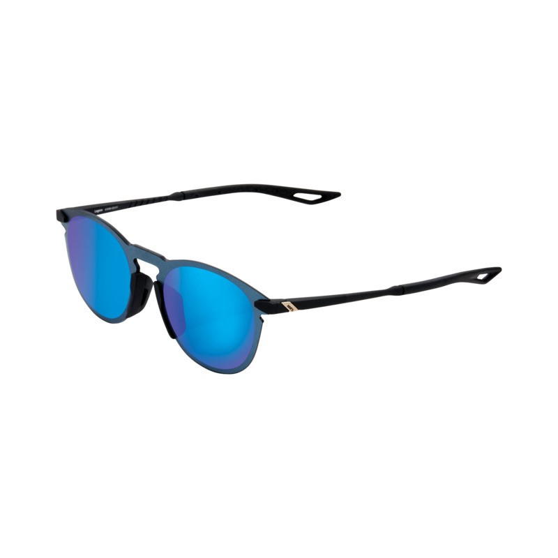 Ride 100% 100% Legere Round Glases Soft Tact black-blue ML