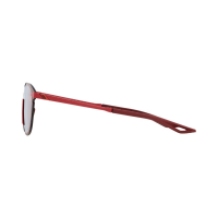 Ride 100% 100% Legere Round Glases Soft Tact Crimson-HiPER S