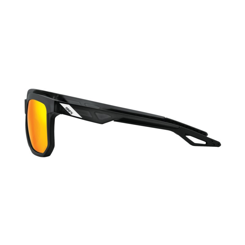 Ride 100% 100% Centric Glases Soft Tact Crystal black-HiPER