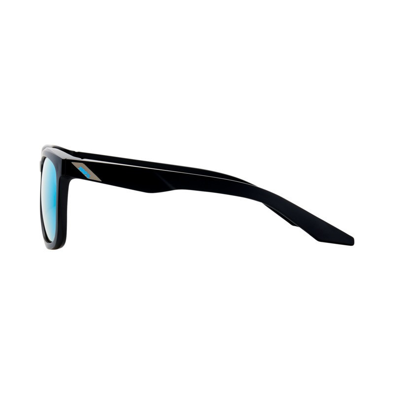 Ride 100% 100% Hudson Glases Matte black-HiPER blue ML