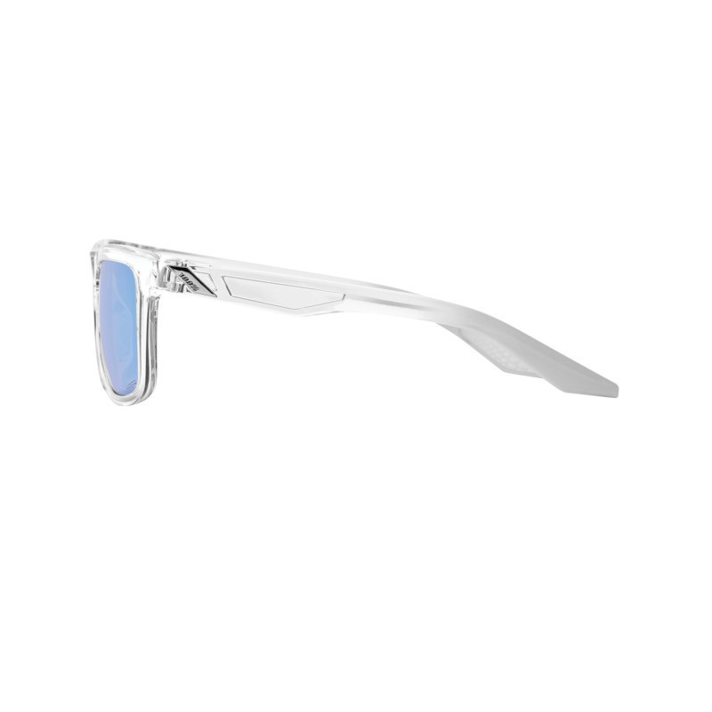 Ride 100% 100% Blake Glases Polished Crystal Haze-HiPER blue