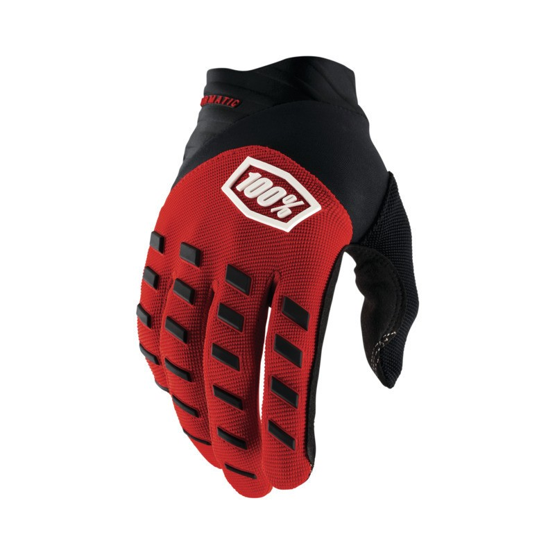 3T 100% Airmatic Gloves Red/Black rot, XL