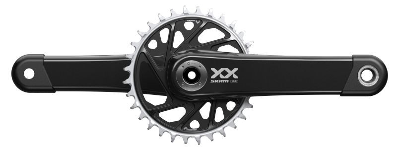 SRAM Kurbel XX Eagle T-Type 32Z 170mm Q174 CL55 DUB MTB Wide Black