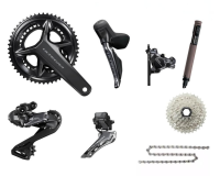 Shimano Ultegra Di2 Gruppe Disc 12-fach, R8100 Serie, 175, 12 speed / 11-34