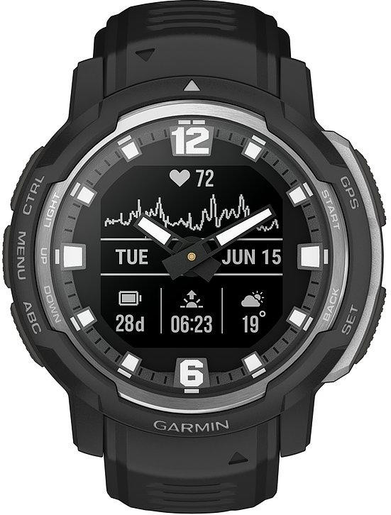 Garmin Instinct Crossover, Black, Graphite, WW, Sportuhr