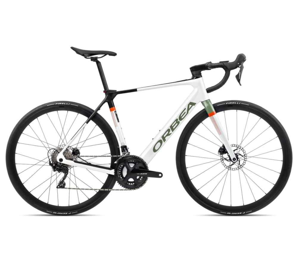 Orbea Gain M30 White/Green, L