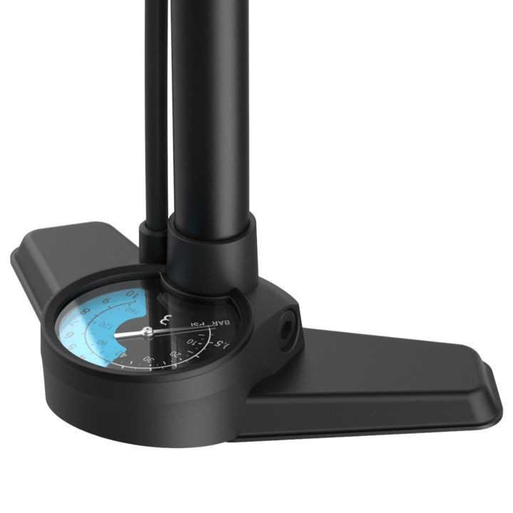 BBB BBB Standpumpe AirSwitch schwarz, Alu/Stahl