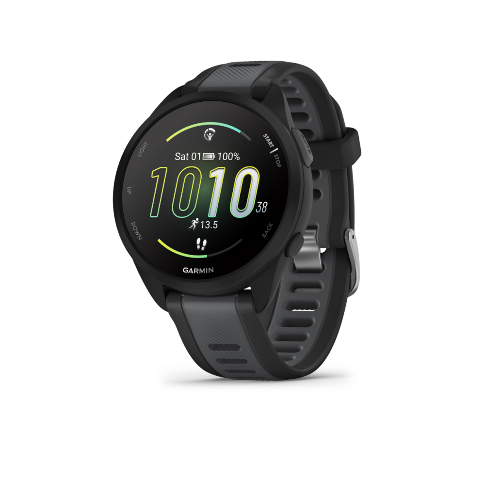 Garmin Forerunner 165 Schwarz/Schiefergrau, Sportuhr