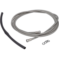 Trickstuff Bremsleitungsset Goodridge raw 5mm, 2000mm, inkl. 2x 5mm Überwurfmutter