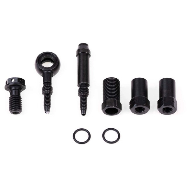 Trickstuff Goodridge Leitungsanschlussset, Für 6mm Goodridge-Leitung, schwarz