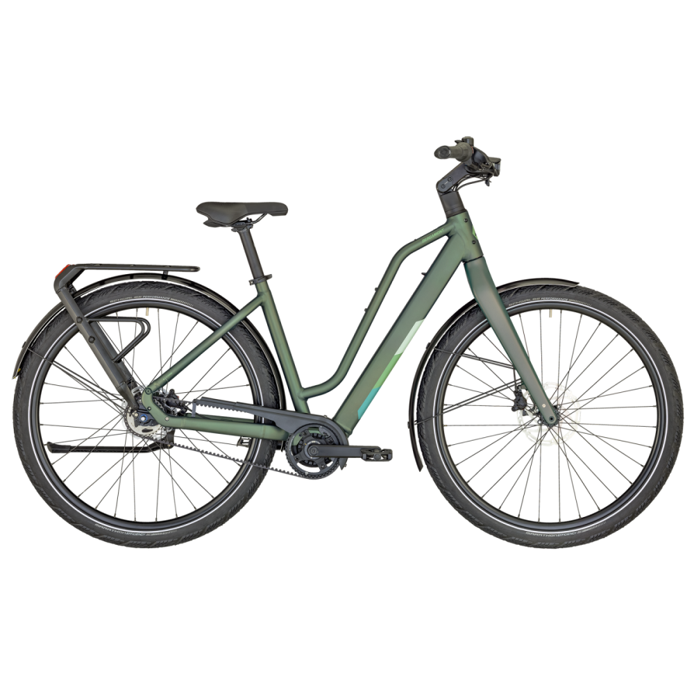 Bergamont E-Vitess Expert Amsterdam, matt khaki green, 60