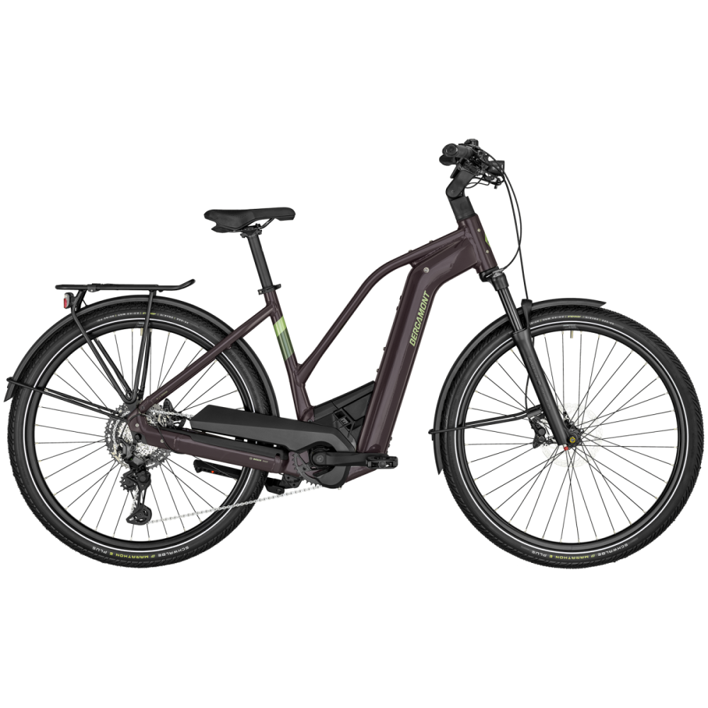 Bergamont E-Horizon Premium Expert Lady, shiny cassis red, 48