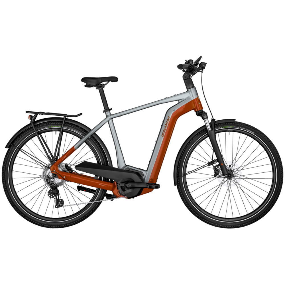 Bergamont E-Horizon Edition LTD Gent, shiny silver/orange, 64