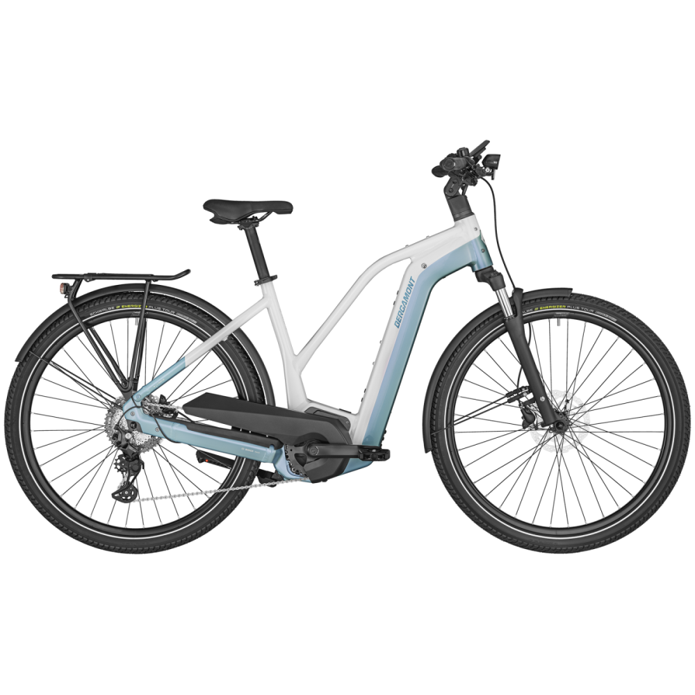 Bergamont E-Horizon Edition LTD Lady, shiny white/blue, 60