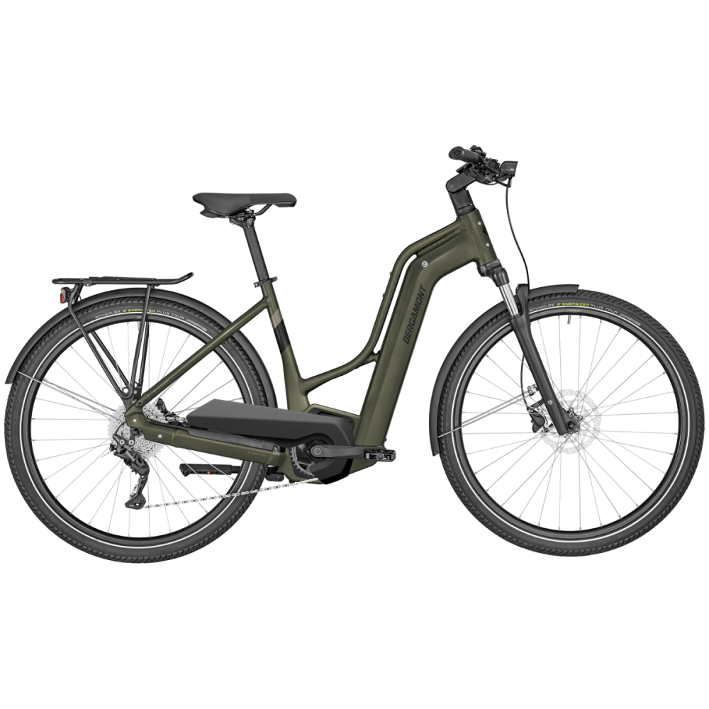 Bergamont E-Horizon Edition 5 Amsterdam, matt khaki green, 52