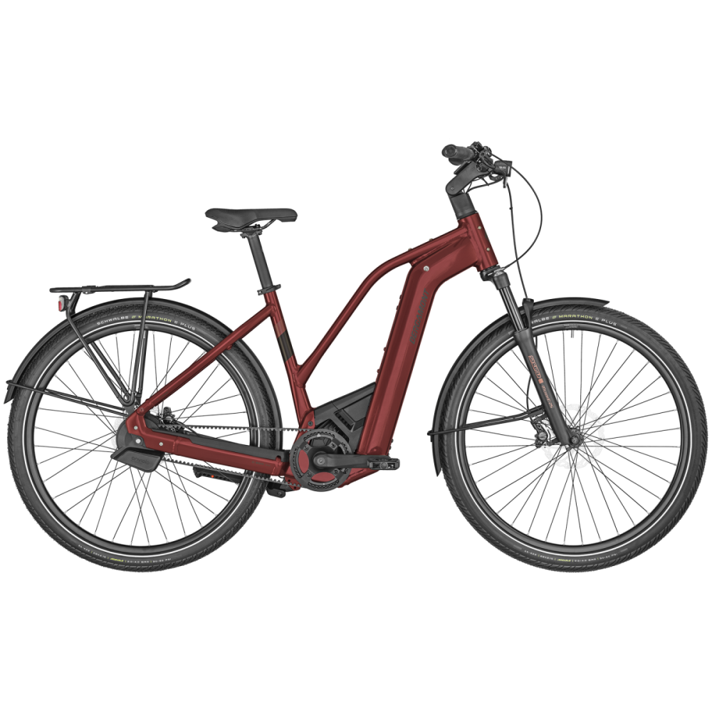 Bergamont E-Horizon Premium Pro Belt Lady, shiny true red, 44