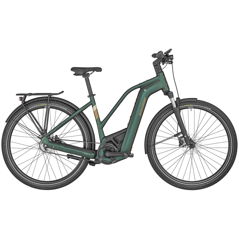 Bergamont E-Horizon Elite 6 Belt Lady, matt emerald green, 48