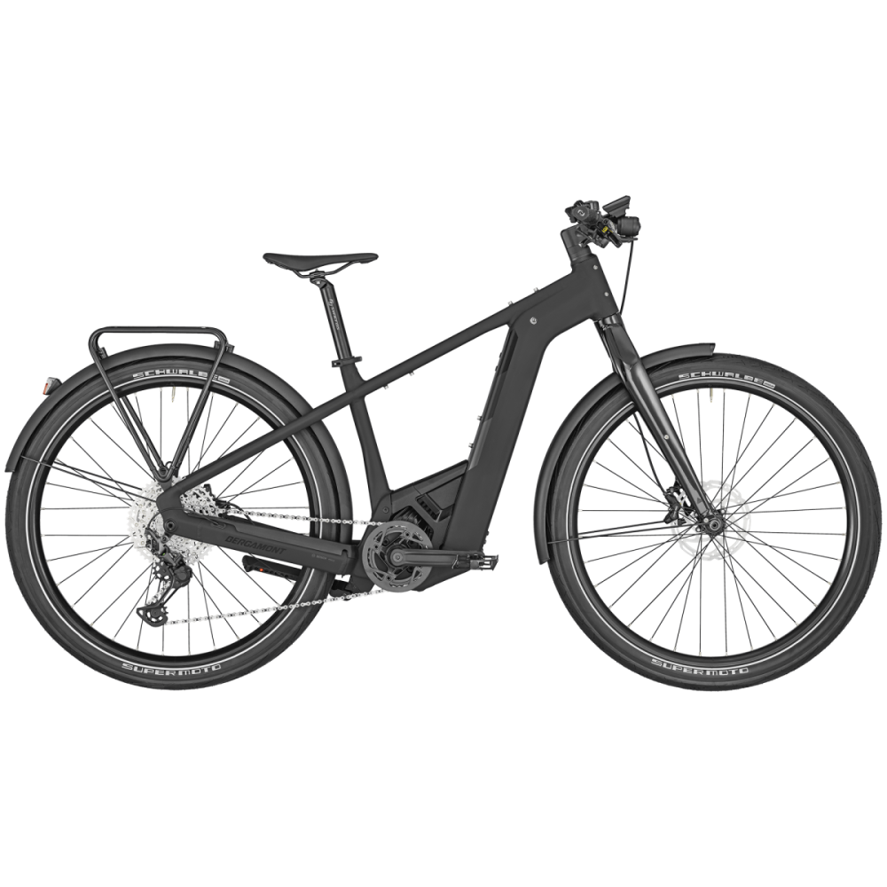 Bergamont E-Revox Elite Rigid EQ, matt black, S