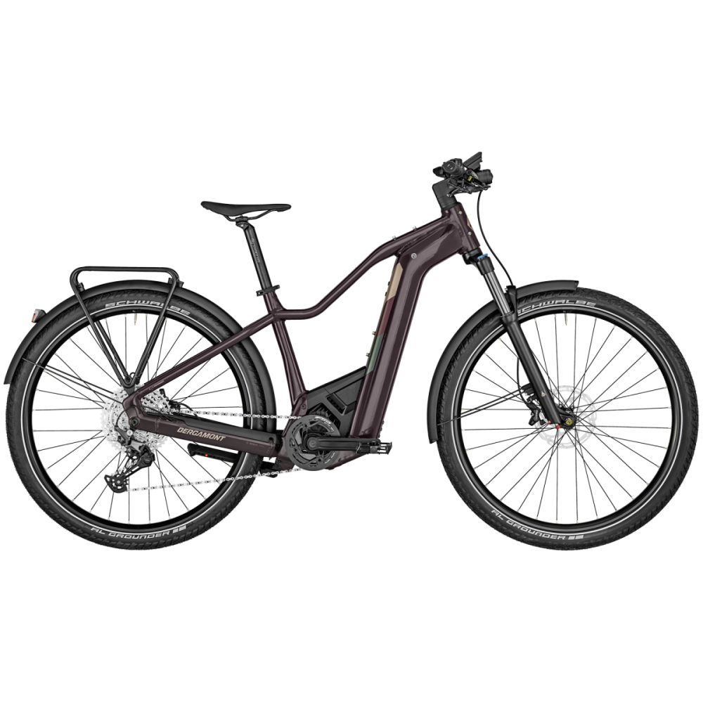 Bergamont E-Revox Expert FMN EQ, shiny rosso black, S