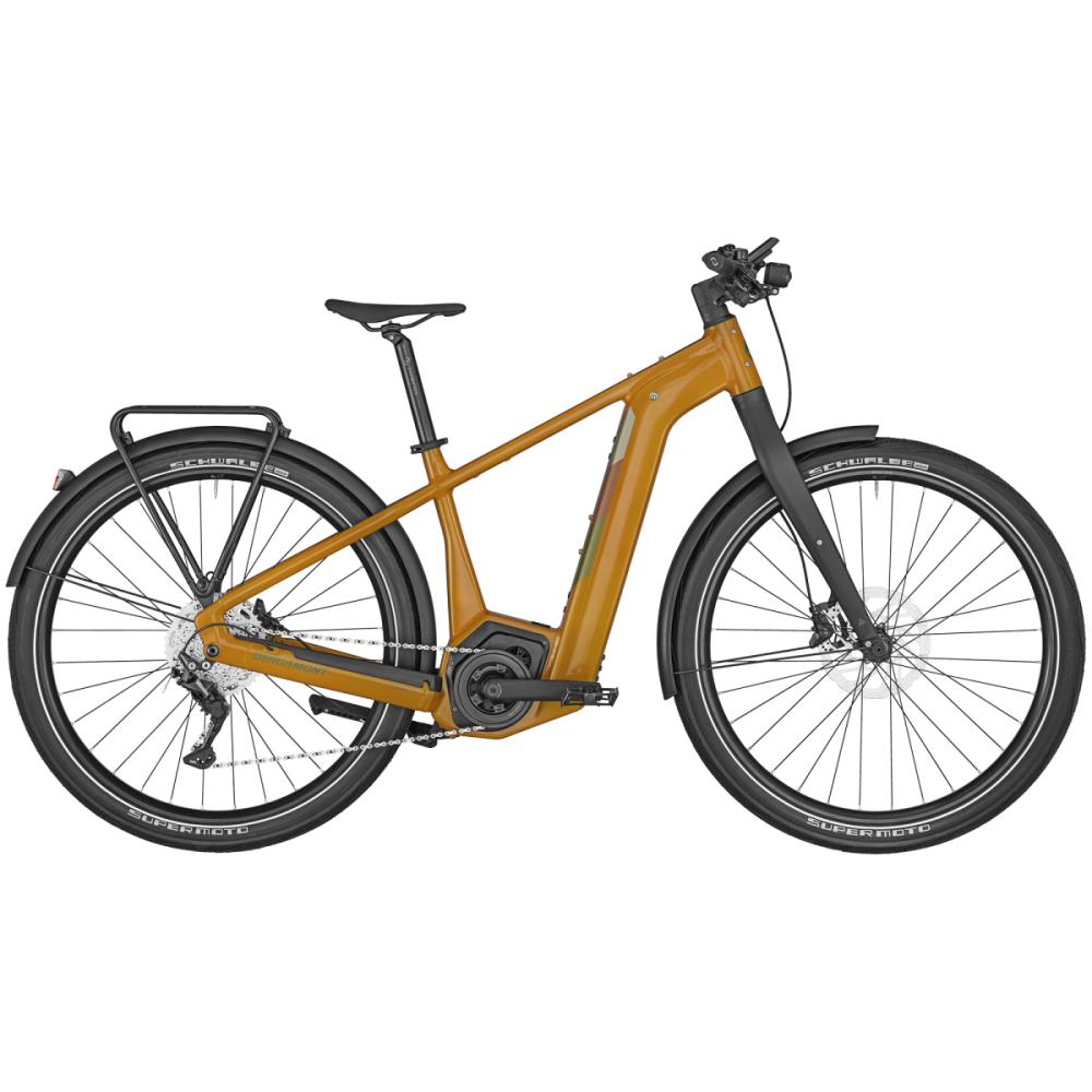 Bergamont E-Revox Sport Rigid EQ, shiny sunny orange, M