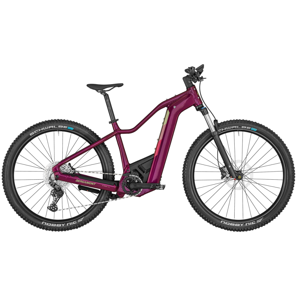 Bergamont E-Revox Pro FMN, shiny mulberry red, M