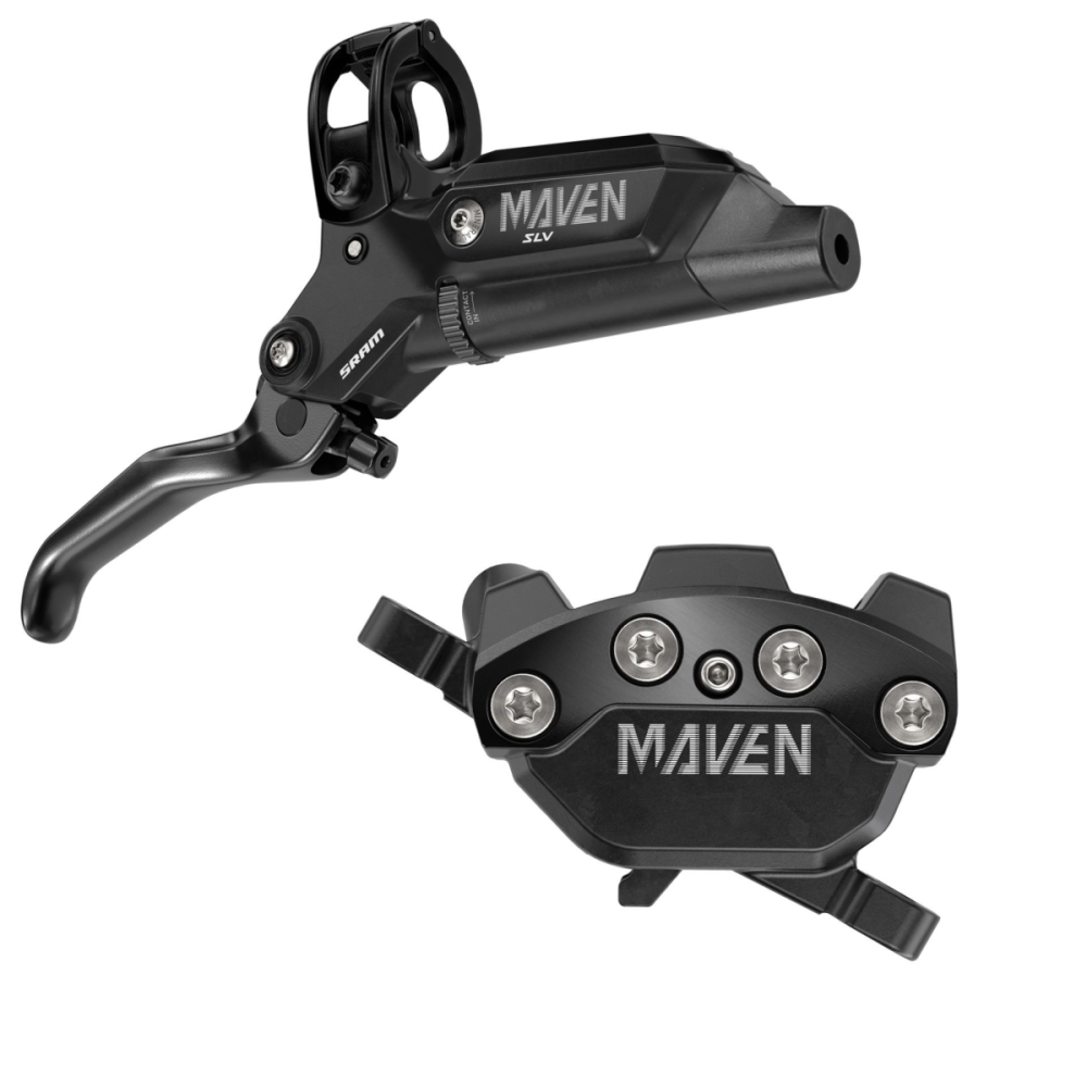 SRAM Maven Silver Stealth, Alu, 4-Kolben