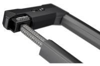 ABUS Bügelschloss Granit Super Extreme 2500 165x230 mit Halter USH2500 schwarz