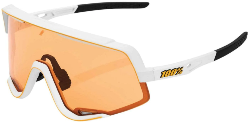 100% Brille Glendale Soft Tact Off White - Persimmon Lens