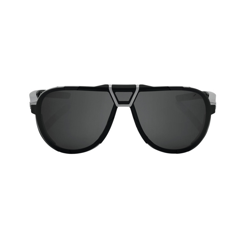 100% Westcraft Brille Matte Black - Smoke