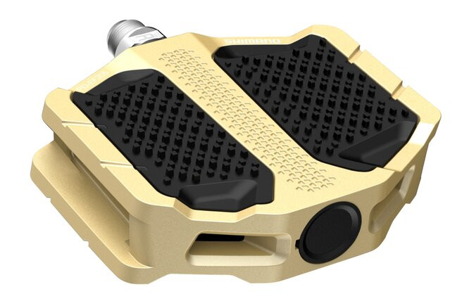 Shimano Pedal PD-EF205 Flat, Gold