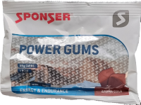 Sponser POWER GUMS, Cola, Display 20 x 75g