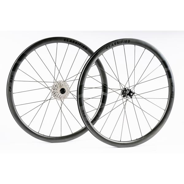 Classified Wheelset, Road, black logo, carbon, 35mm