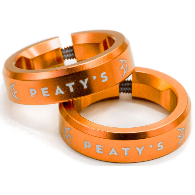 Peaty's Lockring für Lenkergriffe Monarch Grip, Orange