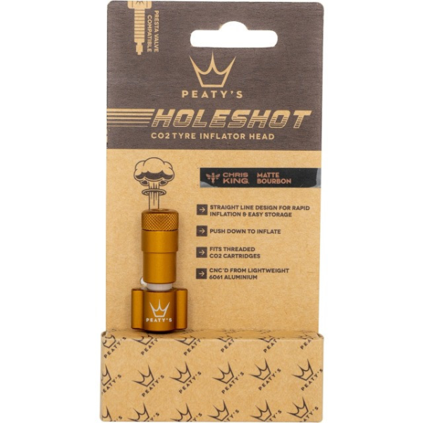 Peaty's Holeshot CO2 Tyre Inflator Head