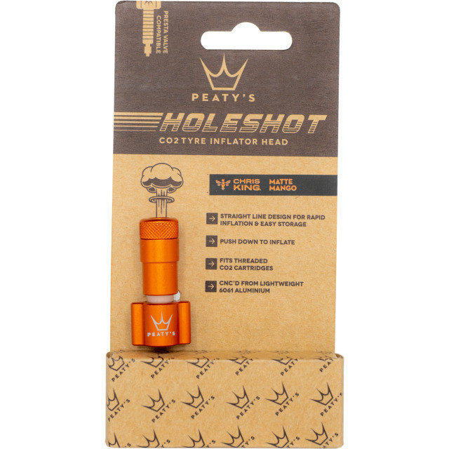 Peaty's Holeshot CO2 Tyre Inflator Head