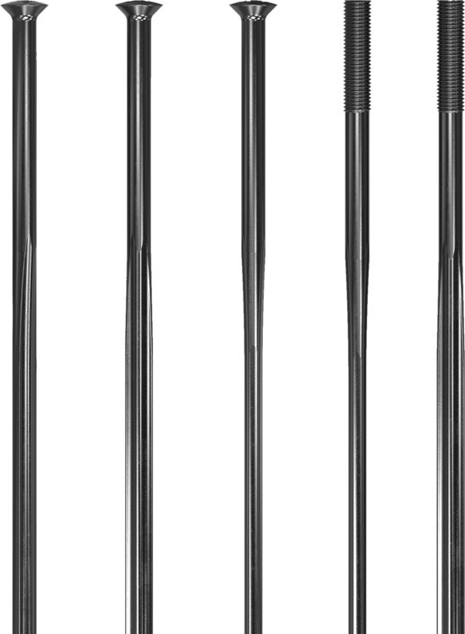 DT Swiss Complite Speichen 2.0/1.75/2.0x1.3 schwarz 20Stk., 296