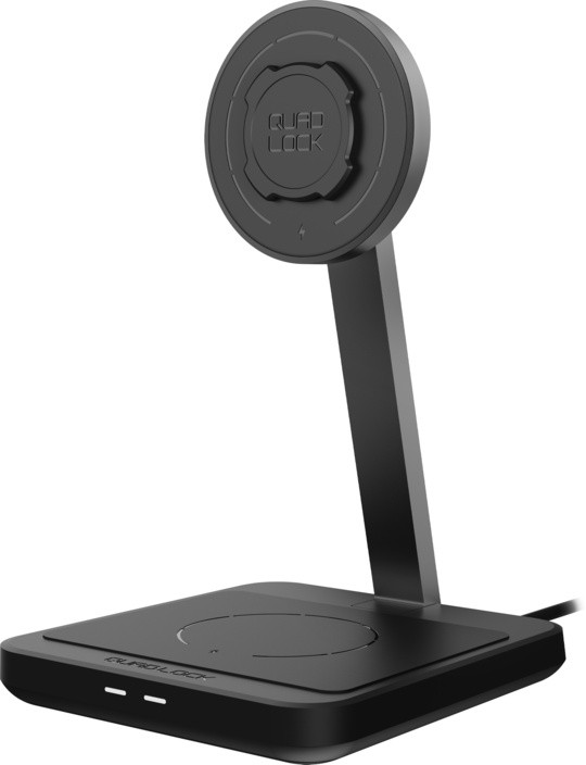 Quad Lock Dual Desktop Wireless Charger