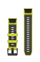 Garmin Quickfit®-Armbänder (22 mm), Yellow/Graphit