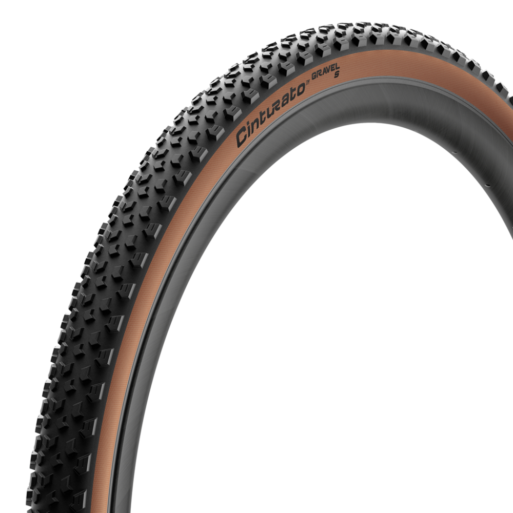Pirelli Cinturato Gravel TLR S, black/tan-wall, 45mm