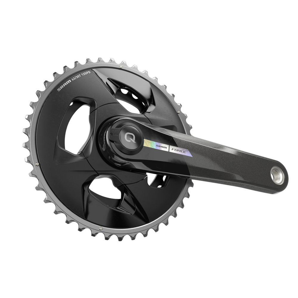 SRAM MY23 Power Meter Crankset Spindle Force AXS Wide 2x DUB, 172.5