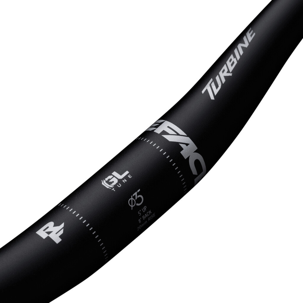 Race Face Turbine 35x780 20MM Riser Bar V2, Schwarz