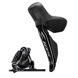 Shimano 105 DI2 22 DISC Brake Set HR 1700mm, ST-R7170, FLAT MOUNT mit BR-R7170 schwarz