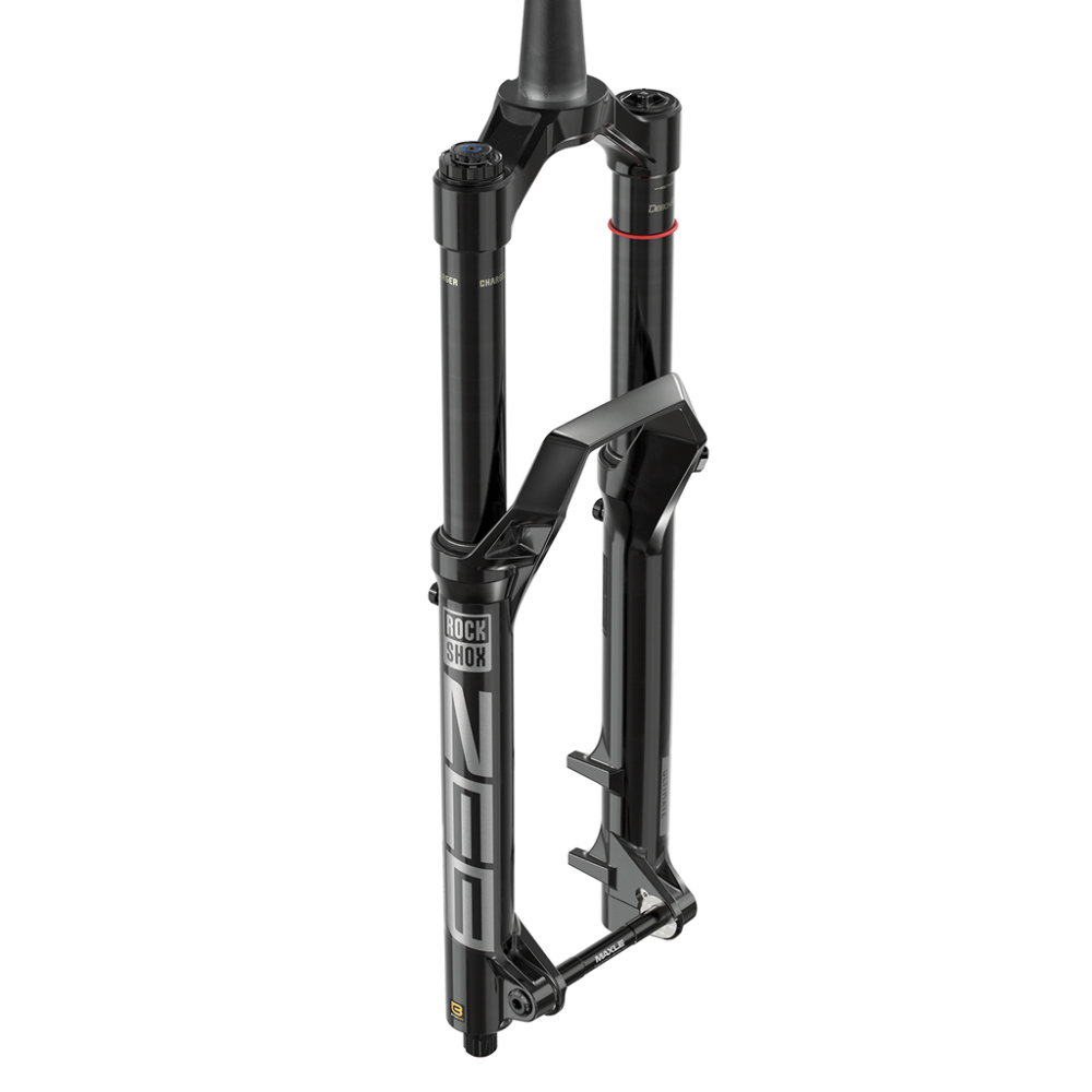 RockShox Rock Shox MY25 Fork ZEB Ultimate Charger3.1 ButterCups, 29"/180mm/44 OS, gloss black