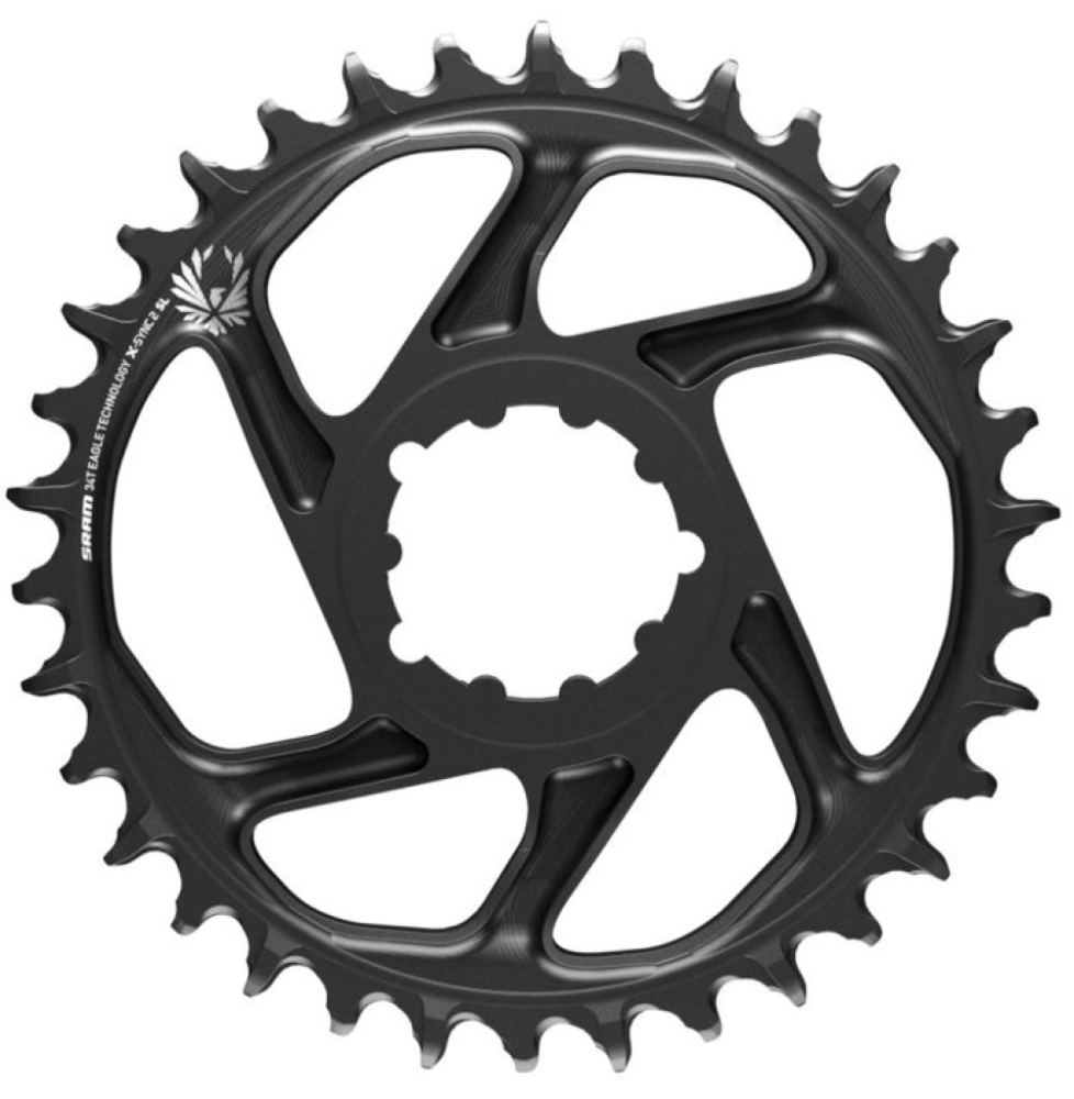 SRAM Chainring Eagle SL X-Sync2 DM 6mm Offset, black, 34