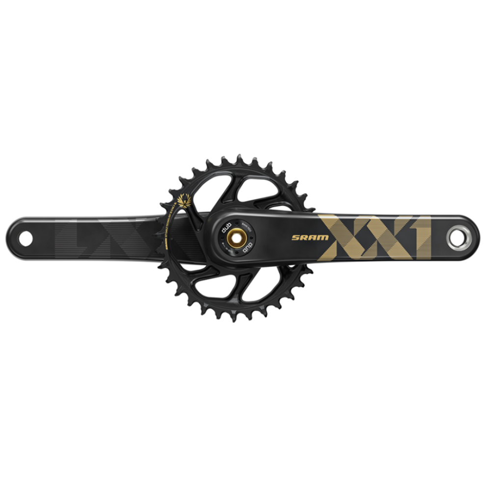 SRAM Crankset XX1 Eagle Boost DUB, 175mm/34t, gold