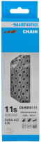 Shimano Dura Ace/XTR Kette  mit Kettenschloss, CN-HG90111138Q,  11-fach  E-Bike kompatibel