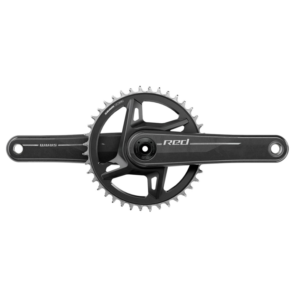 SRAM MY24 Crankset Red AXS Wide 1x DirectMount DUB, 165mm/40t, natural carbon