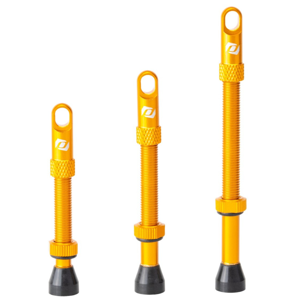 Syncros Tubeless Valves, 80mm, Orange