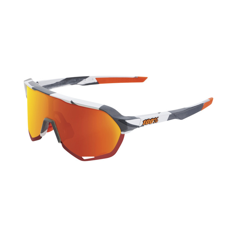 100% 100% S2 Glases Soft Tact grey Camo-HiPER red ML